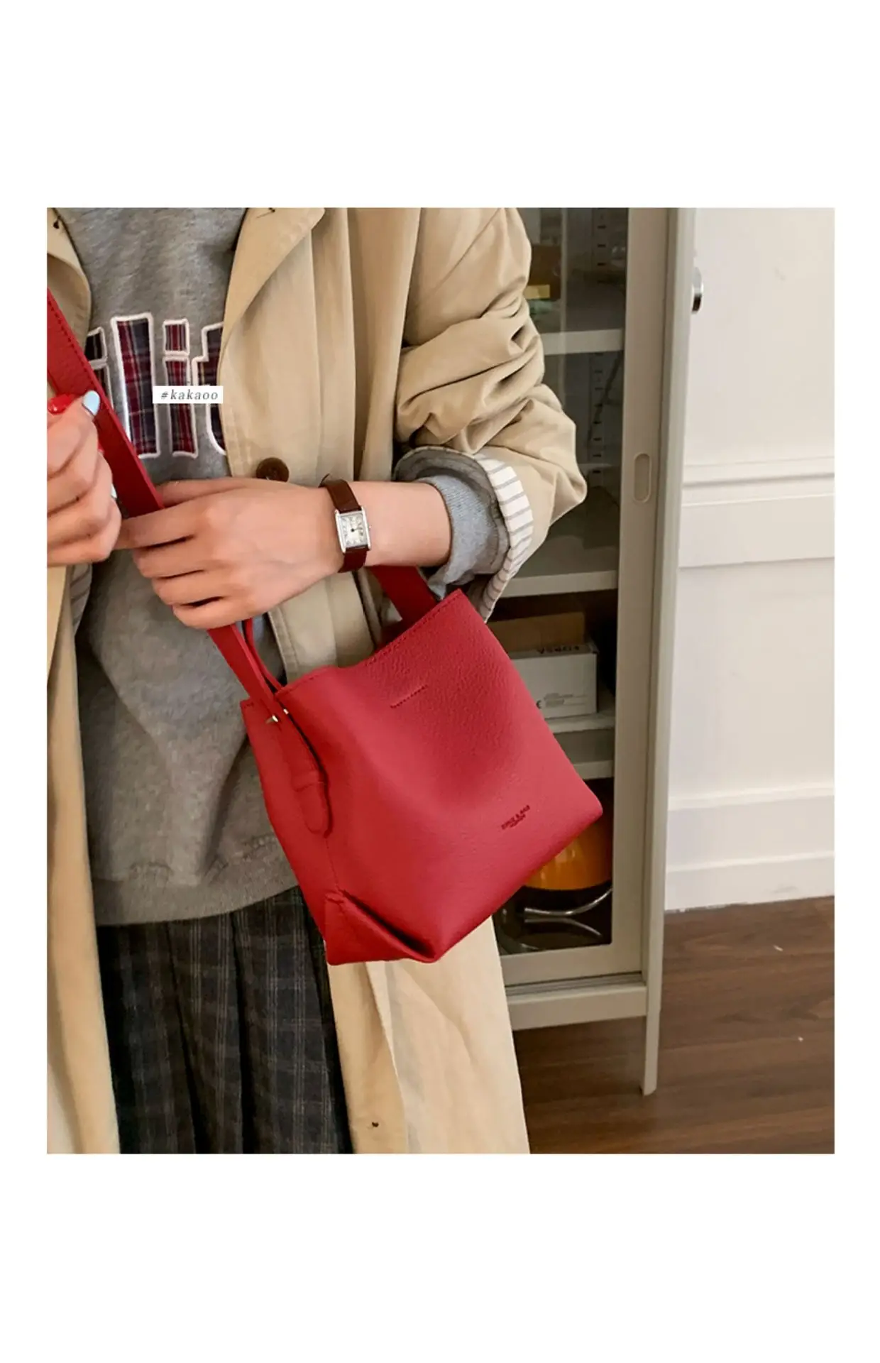 Women Retro Satchel Bag Brown Leather 2025 — feature 28
