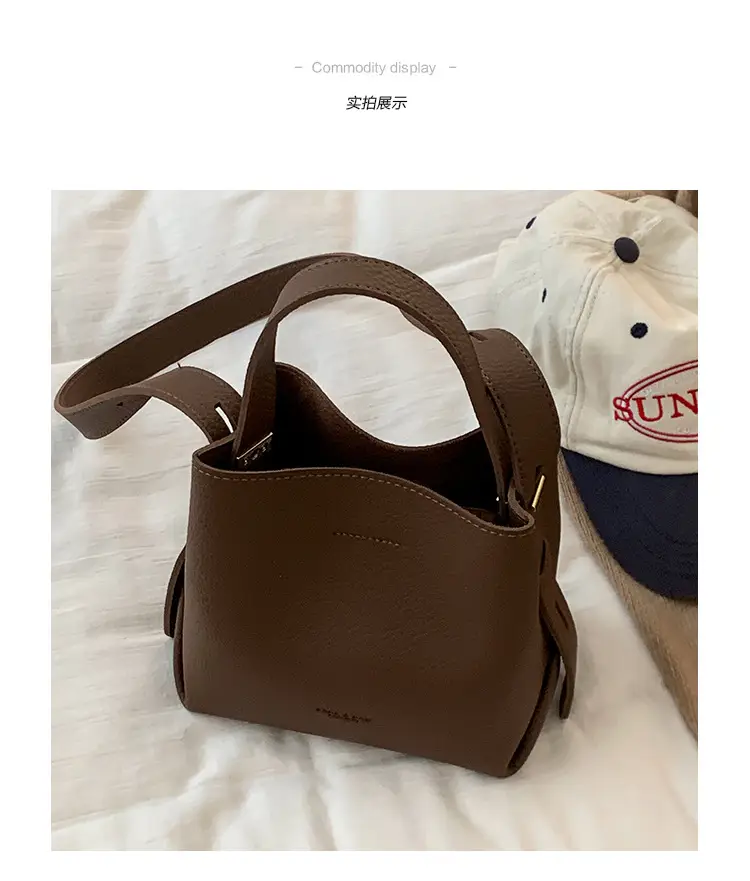 Women Retro Satchel Bag Brown Leather 2025 — feature 32