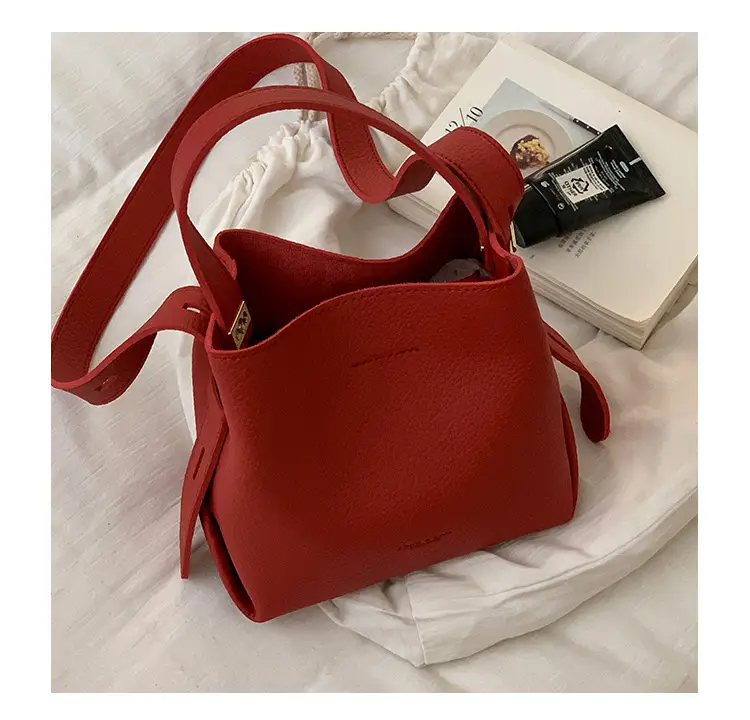 Women Retro Satchel Bag Brown Leather 2025 — feature 36