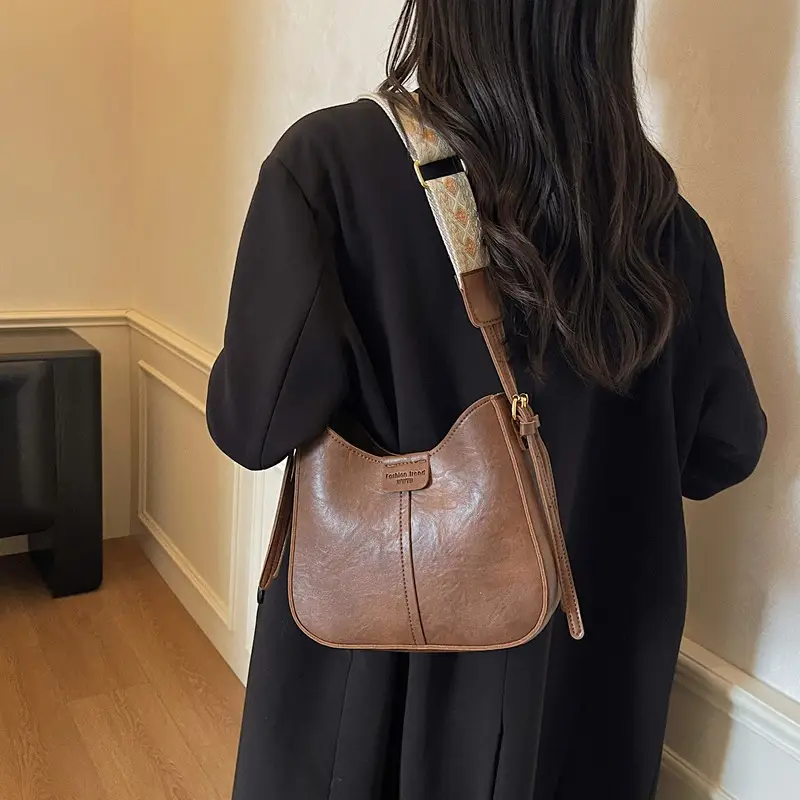 Brown Square Shoulder Bag for Women 2025 - Image 6