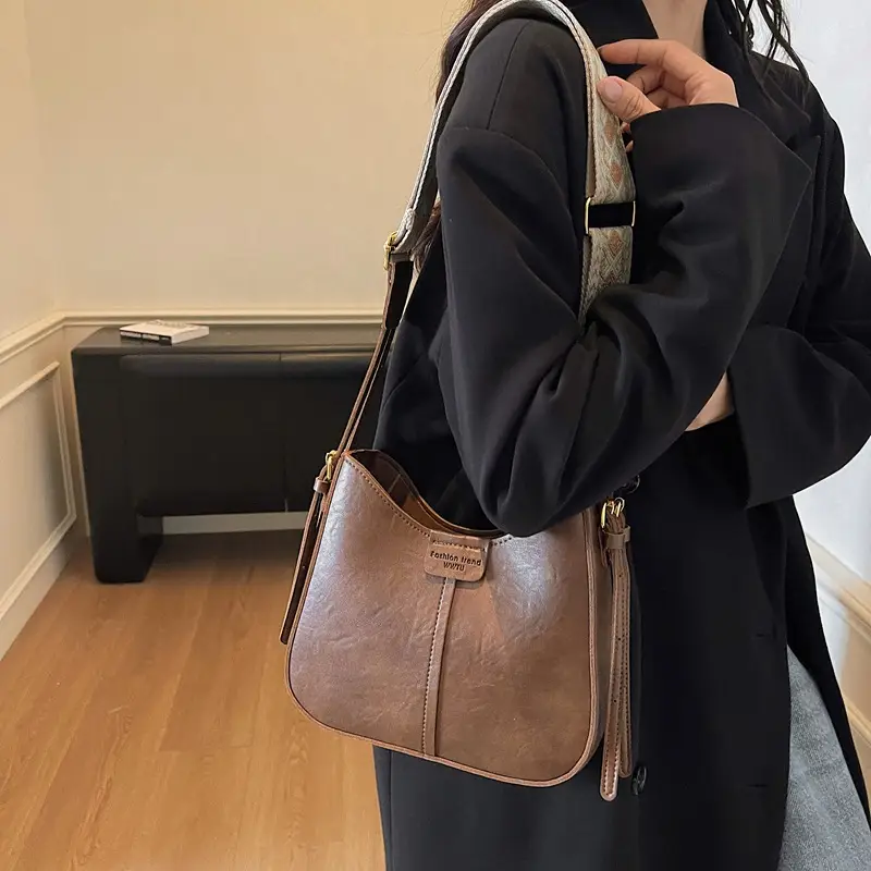 Brown Square Shoulder Bag for Women 2025 - Image 7