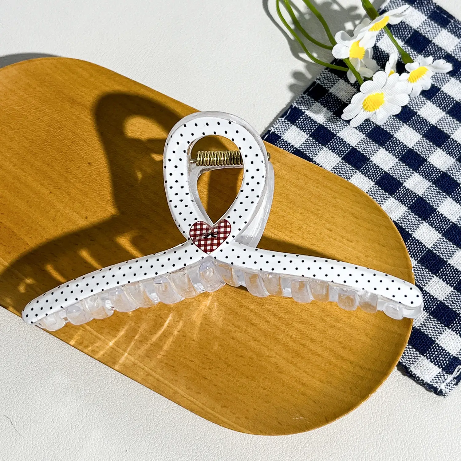 Retro Cross Shark Hairpin Clip for Women's Back of Head - Image 14