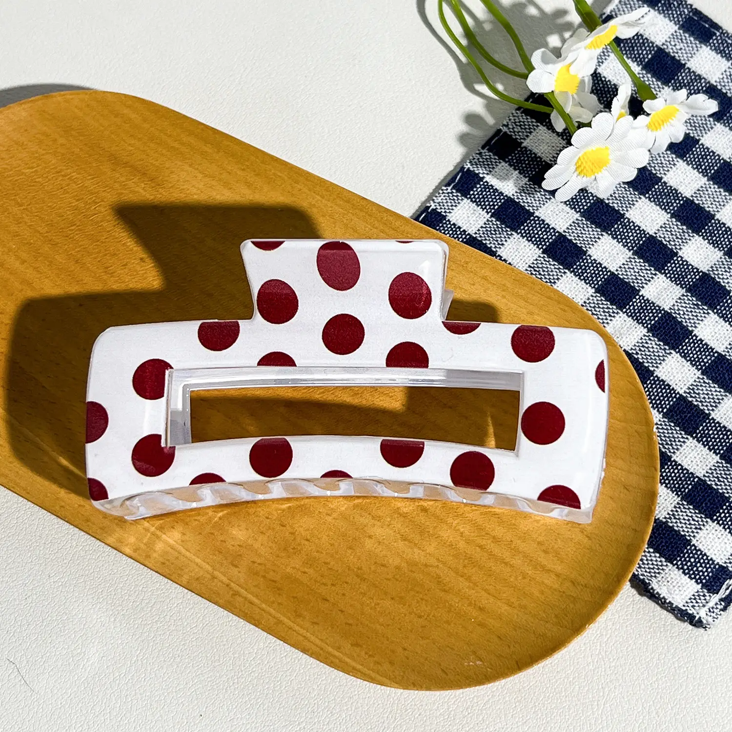 Retro Cross Shark Hairpin Clip for Women's Back of Head - Image 3
