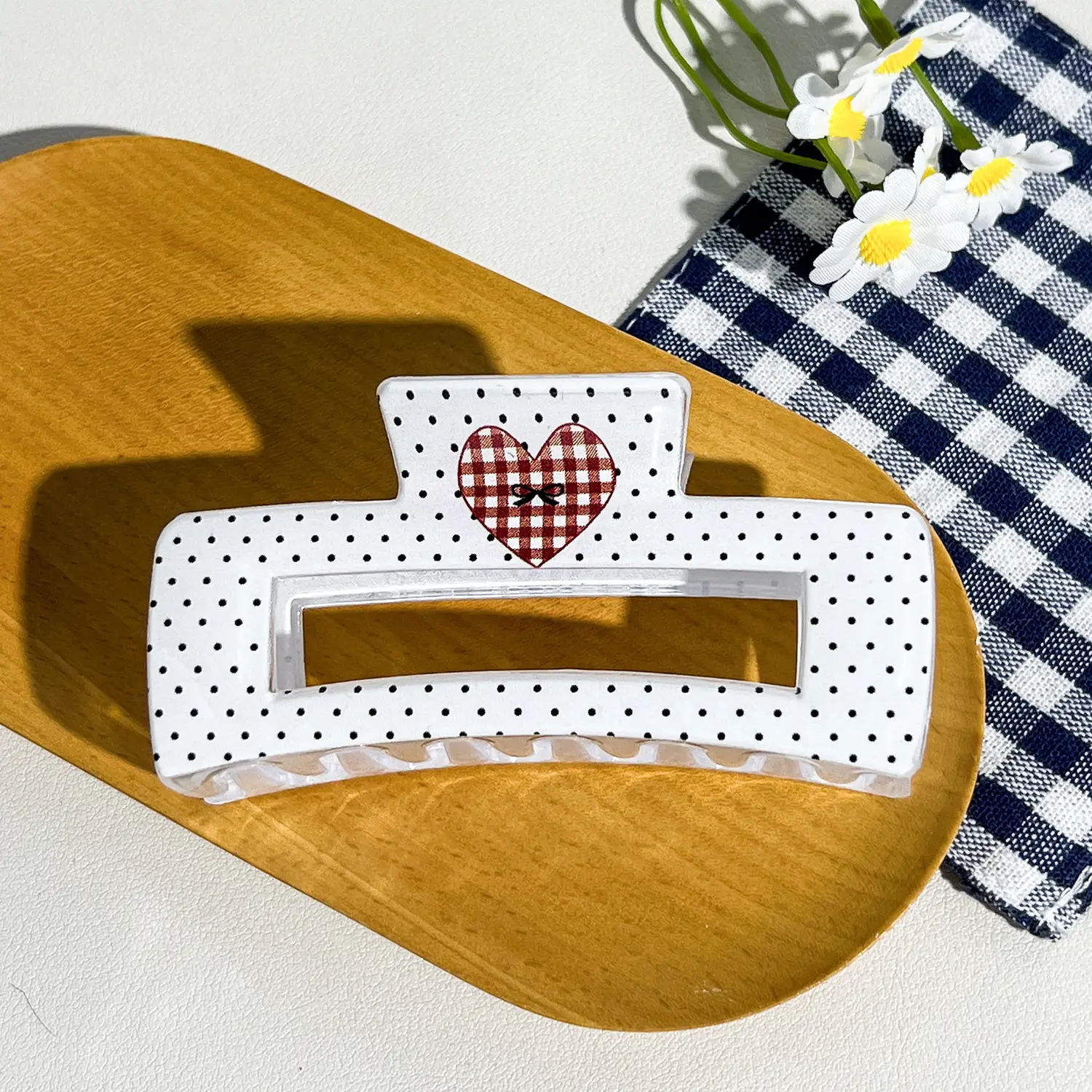 Retro Cross Shark Hairpin Clip for Women's Back of Head - Image 4
