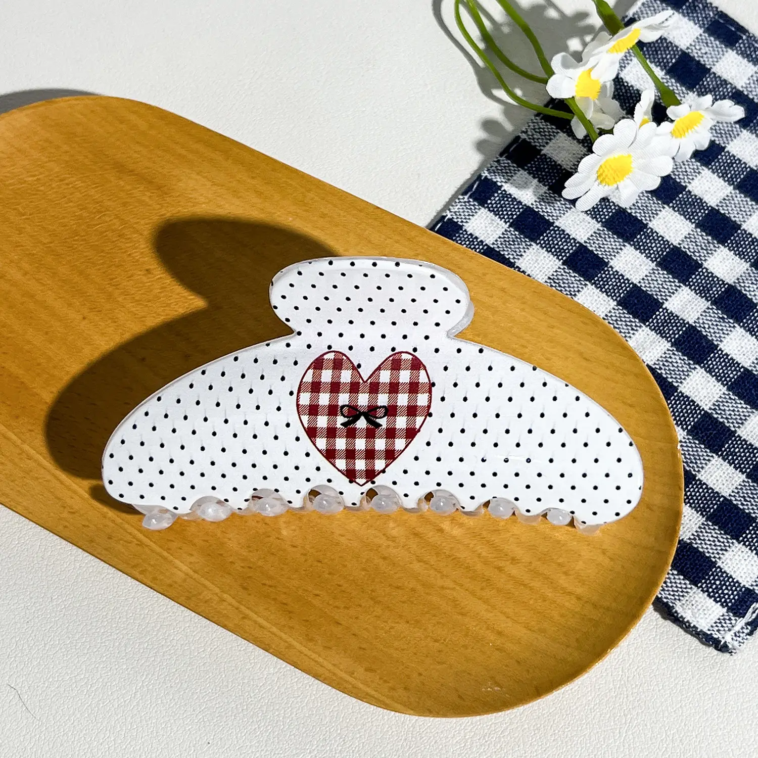 Retro Cross Shark Hairpin Clip for Women's Back of Head - Image 8