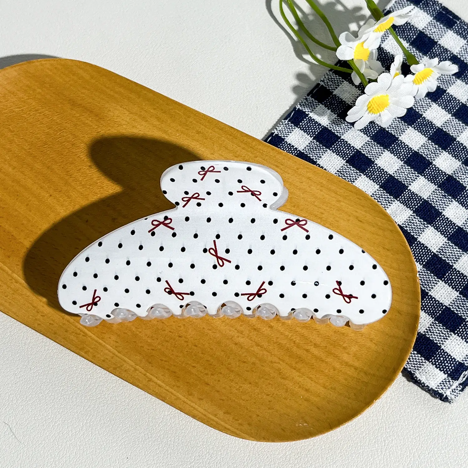 Retro Cross Shark Hairpin Clip for Women's Back of Head - Image 9