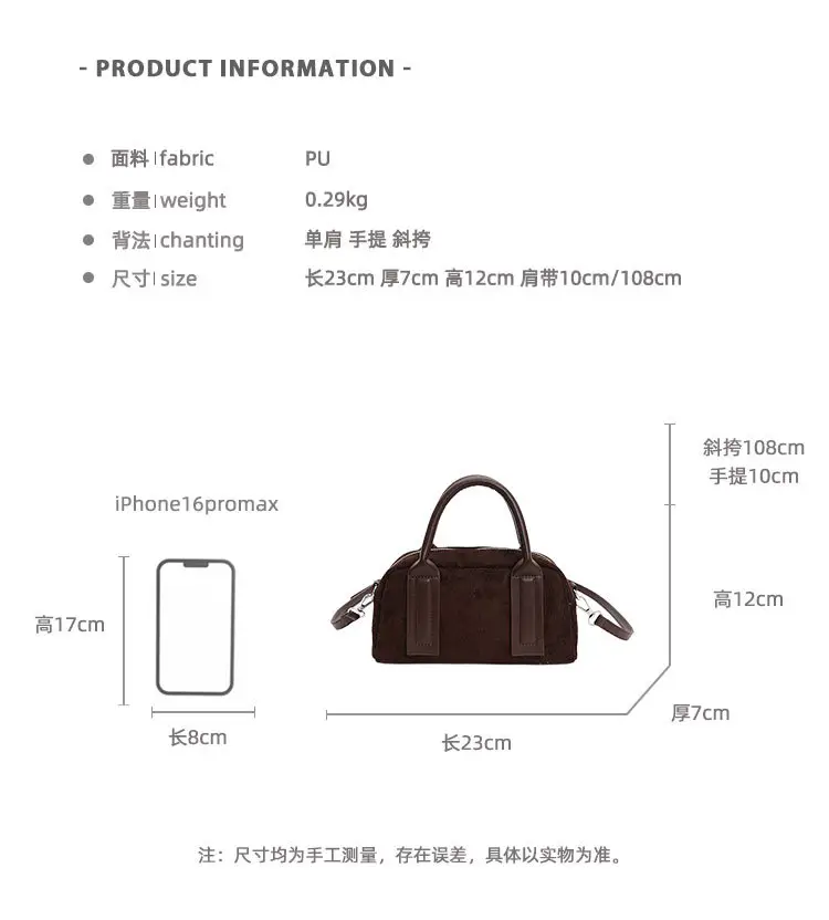 Retro Style Pillow Bag Brown Brown Leather Crossbody for Women — feature 1