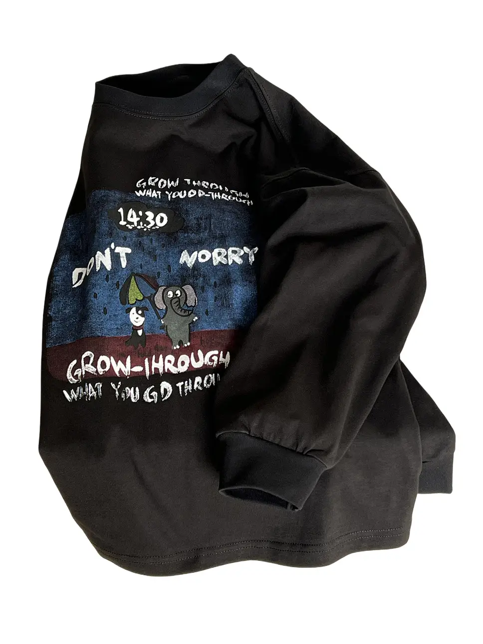 2026 Little Elephant Boys T-Shirt Korean Style Black - Image 6