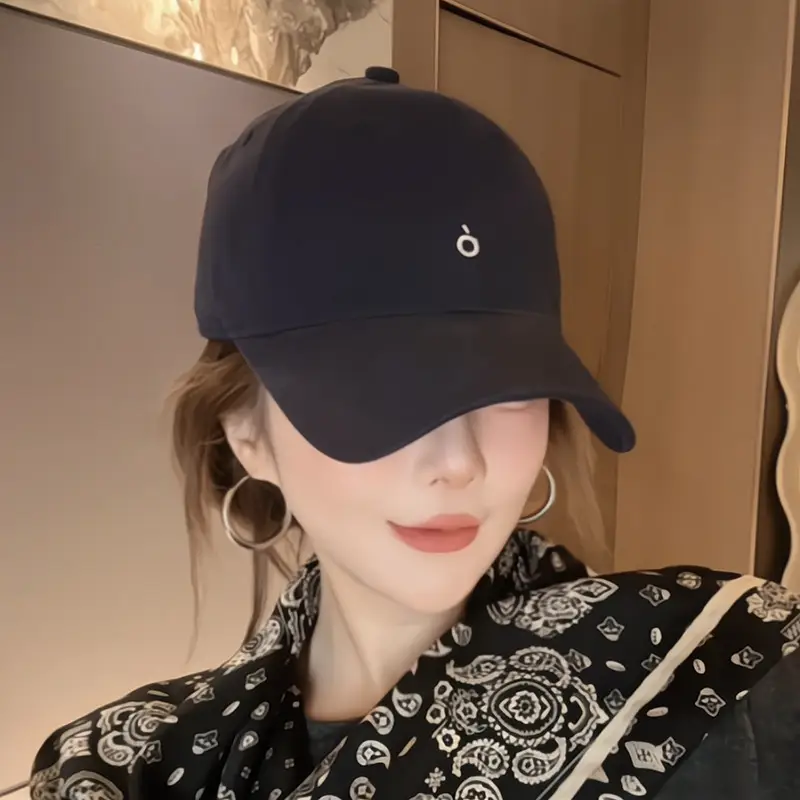 Women Baseball Cap Black Korean Style Sun Hat — feature 1