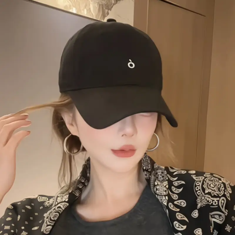 Women Baseball Cap Black Korean Style Sun Hat — feature 7