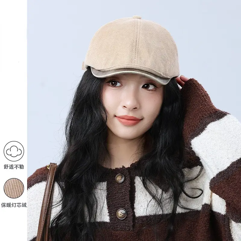 Women Japanese Retro Forward Cap All Season Painter's Cap - Image 2