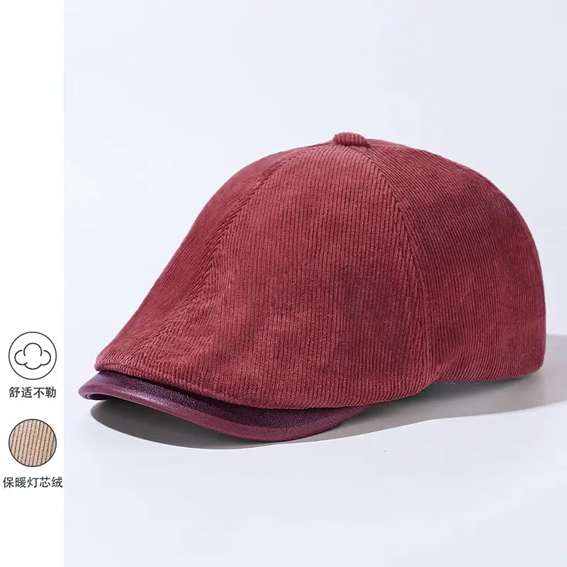 Women Japanese Retro Forward Cap All Season Painter's Cap - Image 5