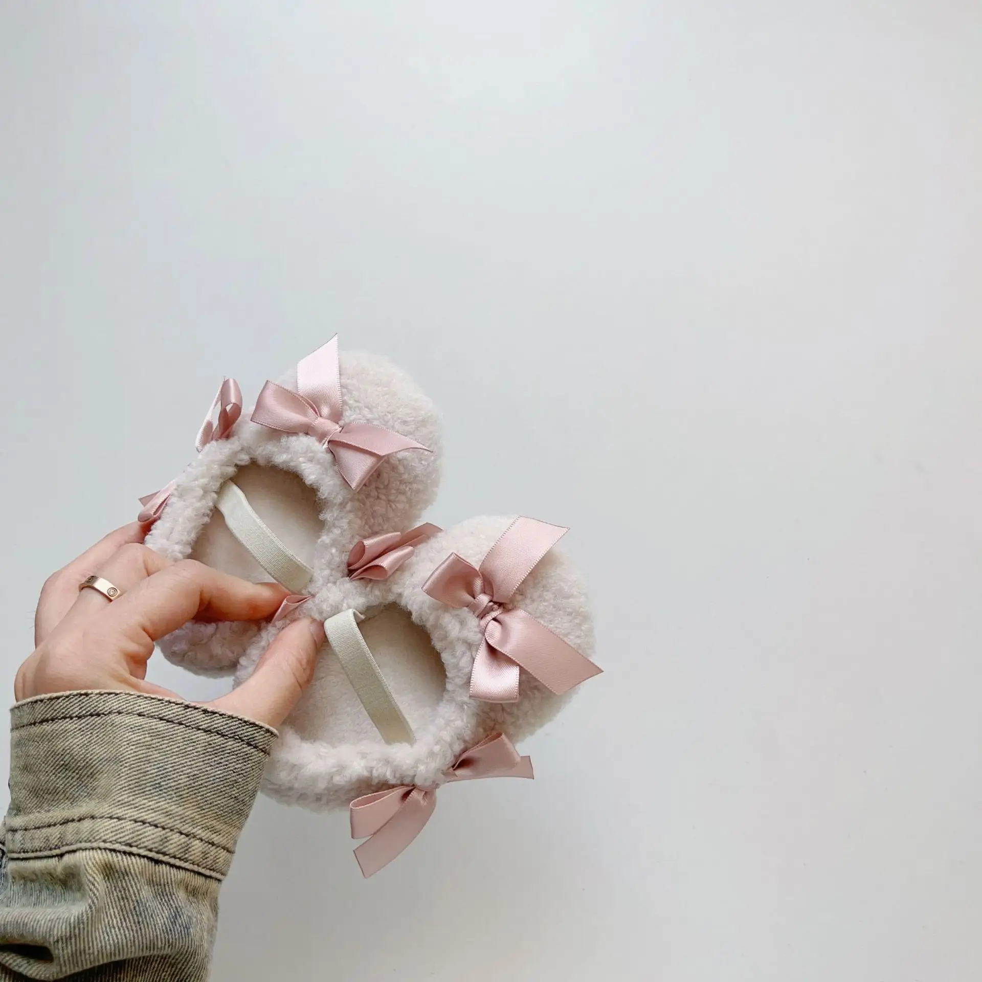 Warm Cotton Baby Shoes for 6-18 Months Winter