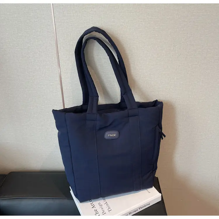 Cross-Border Korean Large Capacity Tote Bag Olive Green — feature 25