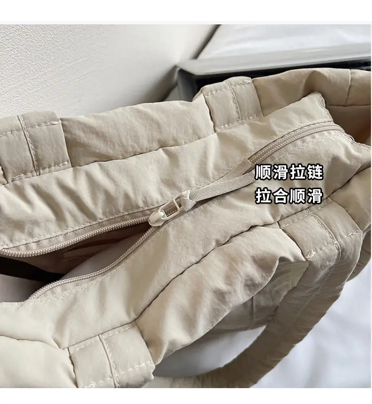 Cross-Border Korean Large Capacity Tote Bag Olive Green — feature 3