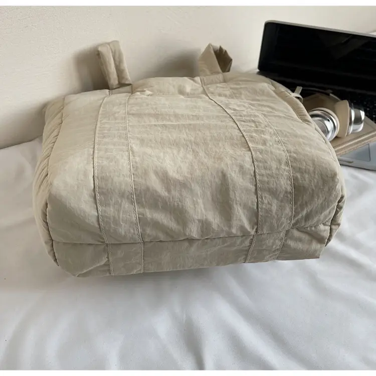 Cross-Border Korean Large Capacity Tote Bag Olive Green — feature 42