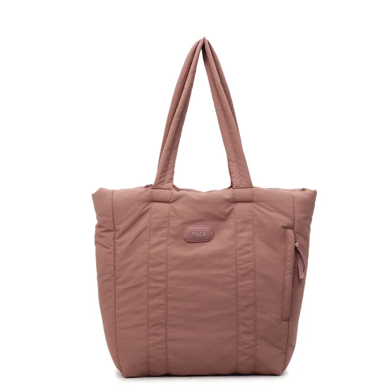 Cross-Border Korean Large Capacity Tote Bag Olive Green - Image 3