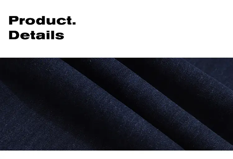 Dark Blue Wide Leg Scimitar Jeans for Women — feature 5