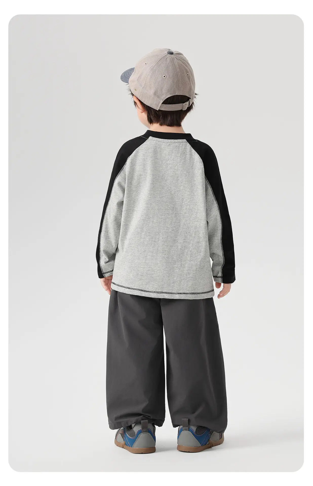 Kids Color-Blocked Long Sleeve T-Shirt Spring 2026 — feature 21