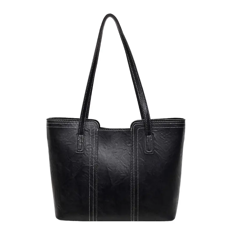 Large Capacity Leather Shoulder Bag for Women 2025 - Image 9