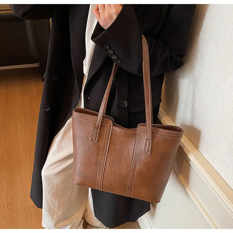 Large Capacity Leather Shoulder Bag for Women 2025 — feature 25
