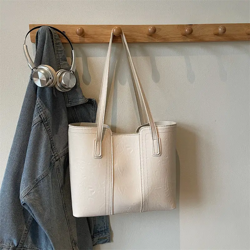 Large Capacity Leather Shoulder Bag for Women 2025 - Image 2