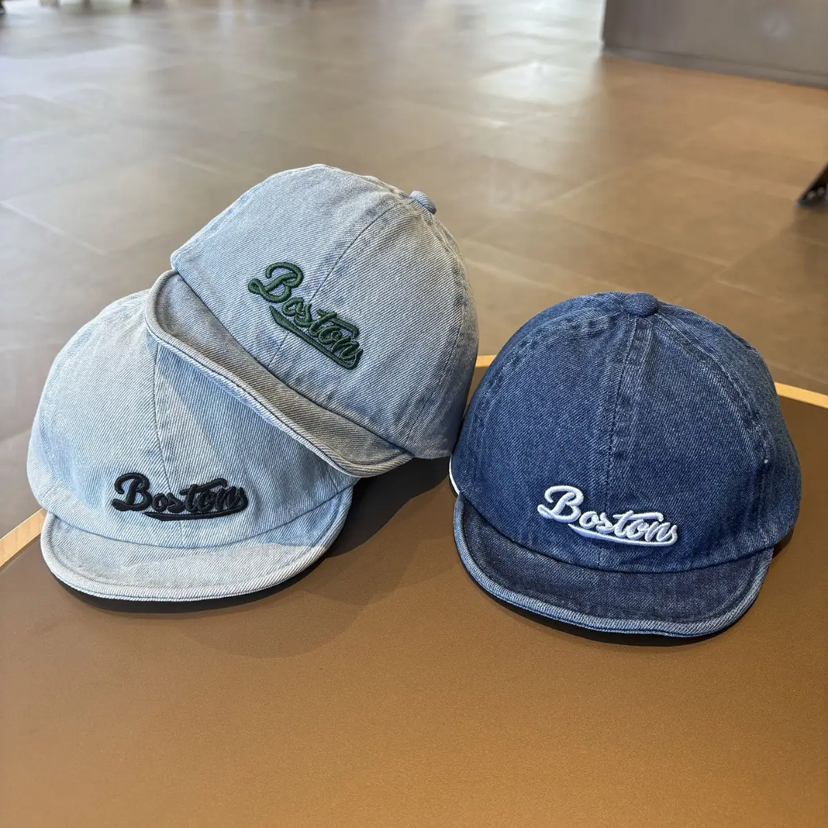 Baby Denim Peaked Cap Sunshade Baseball Cap - Image 6