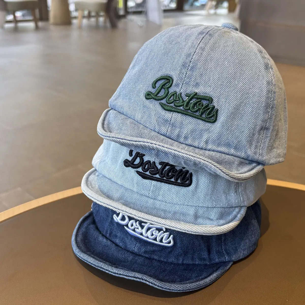 Baby Denim Peaked Cap Sunshade Baseball Cap - Image 7