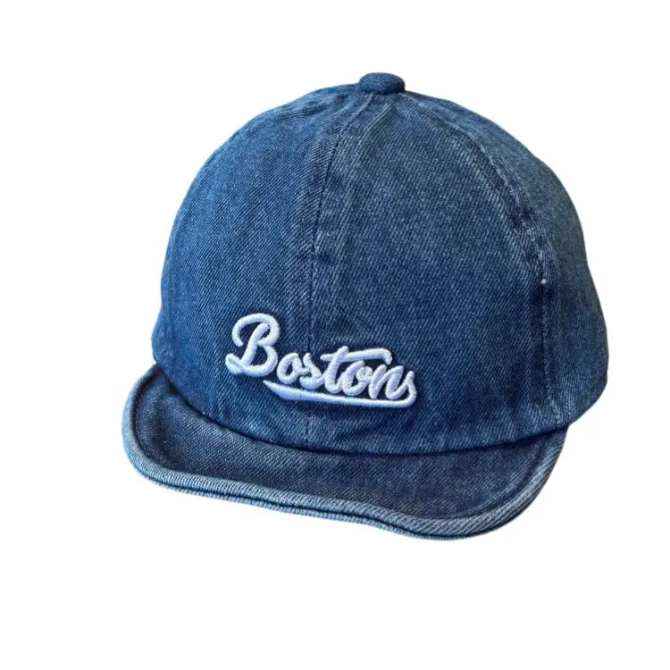 Baby Denim Peaked Cap Sunshade Baseball Cap - Image 8