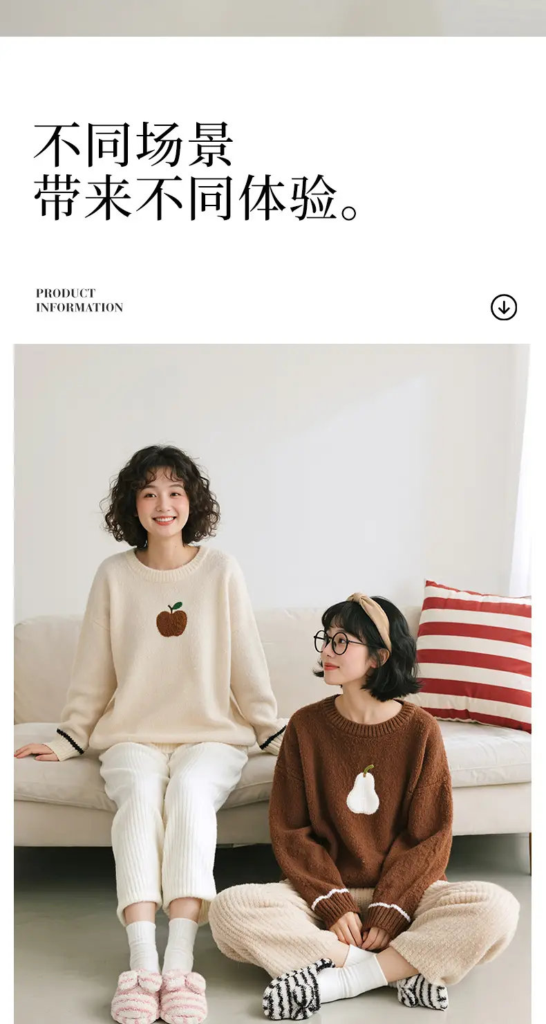 Women Velvet Warm Slippers Winter Autumn — feature 7