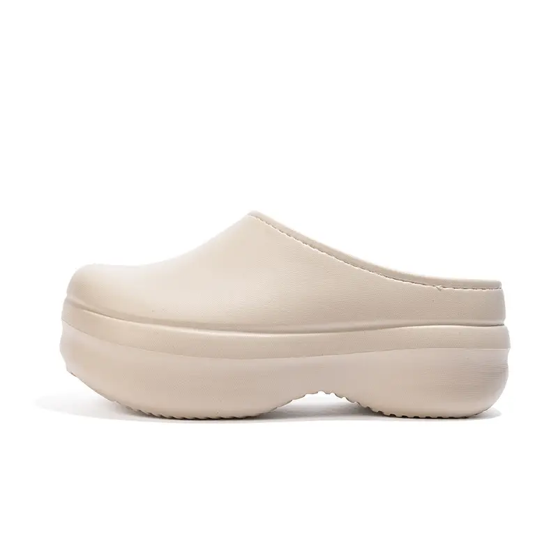 2025 New Cotton Slippers for Women, Winter Indoor Home Non-Slip Mule Shoes, Outer Wear Baotou Waterproof Chef Shoes for Men - Image 2