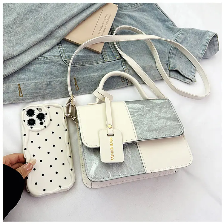 2026 Korean Style Contrasting Black White Handbag for Women — feature 16