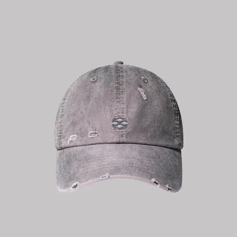 Wholesale Washed Distressed Baseball Cap Luminous Retro - Image 2