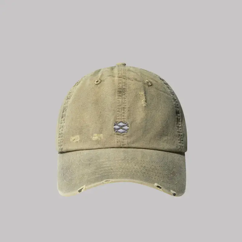 Wholesale Washed Distressed Baseball Cap Luminous Retro - Image 4