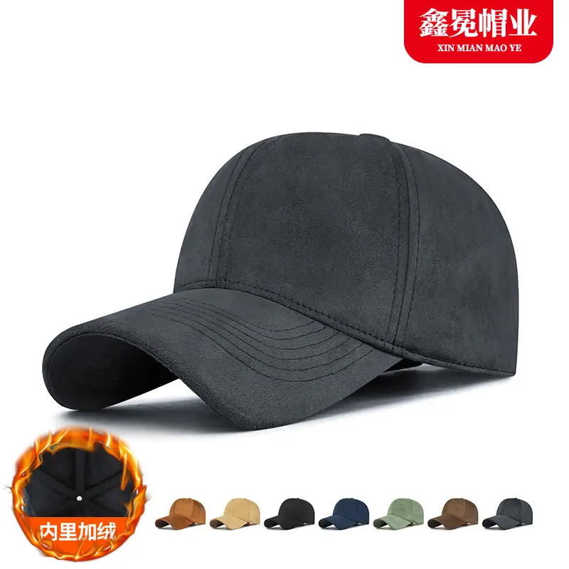 Men Blue Sun Hat Baseball Cap Outdoor Wear - Image 8