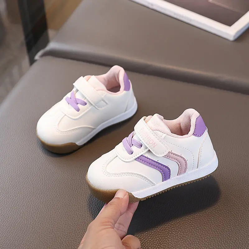 Autumn New Baby Shoes for Girls White Soft Sole