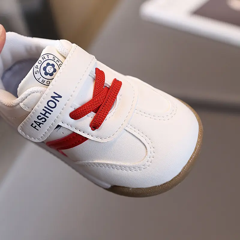 Autumn New Baby Shoes for Girls White Soft Sole