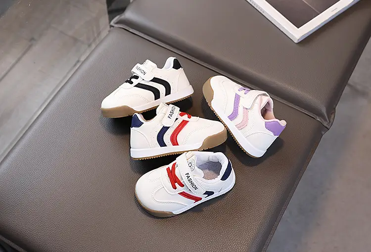 Autumn New Baby Shoes for Girls White Soft Sole — feature 1