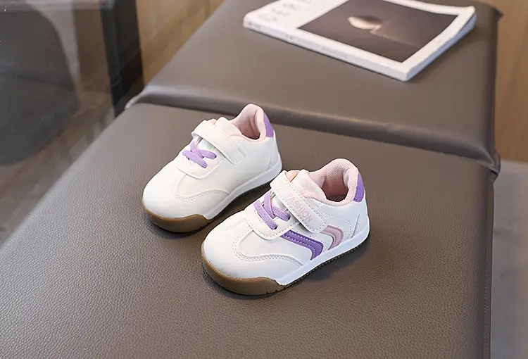 Autumn New Baby Shoes for Girls White Soft Sole — feature 15