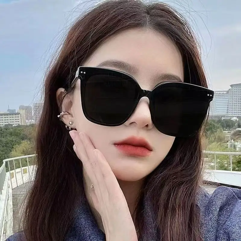 Oversized Square Sunglasses for Men Women Large Size - Image 9
