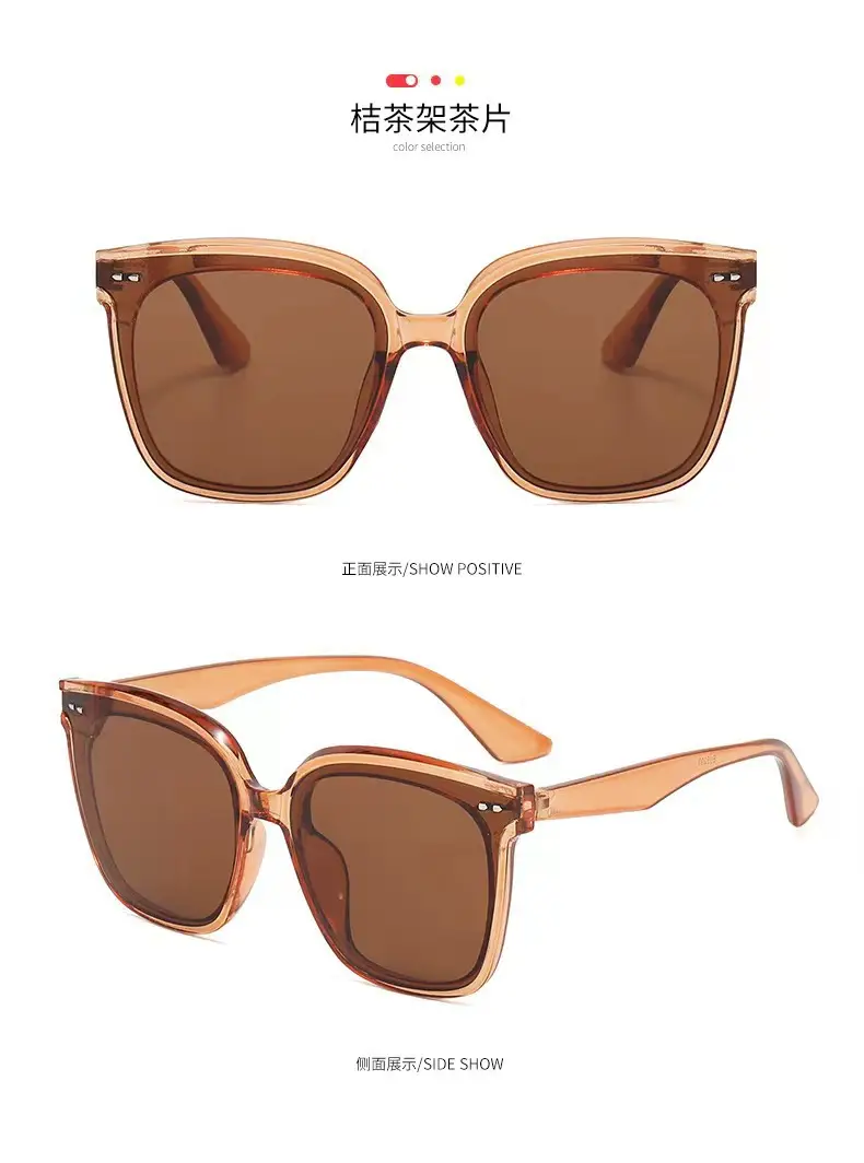 Oversized Square Sunglasses for Men Women Large Size — feature 15