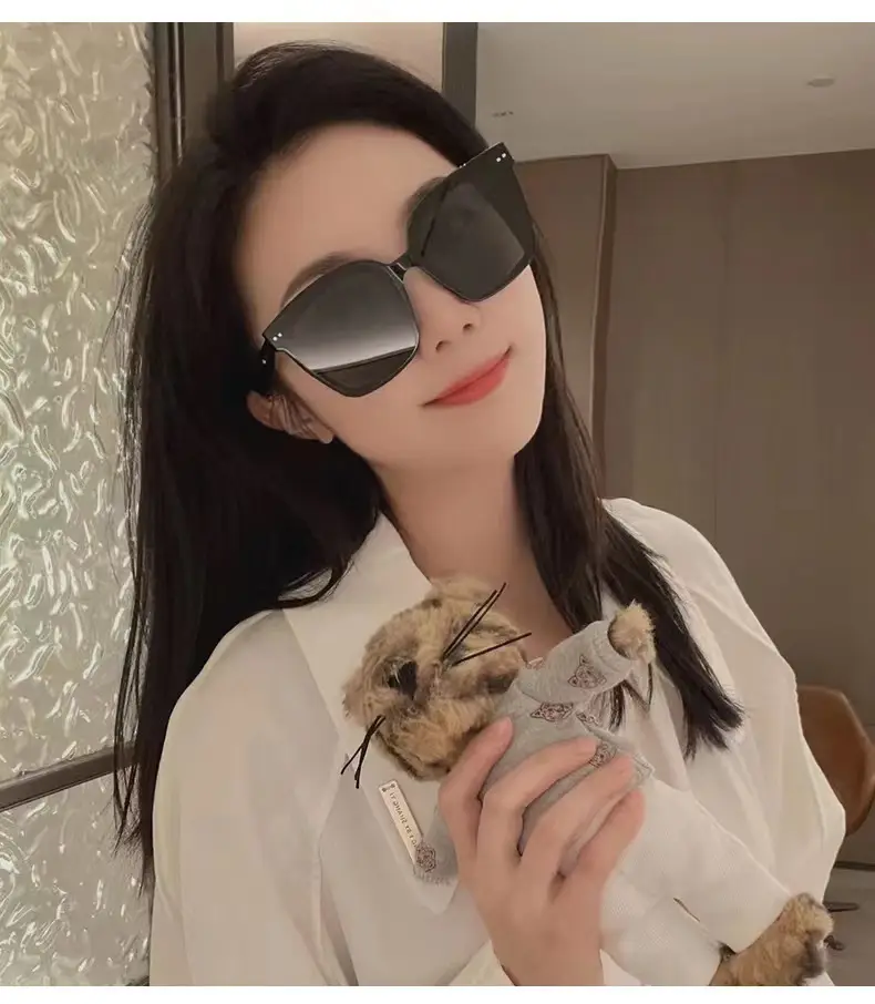 Oversized Square Sunglasses for Men Women Large Size — feature 5