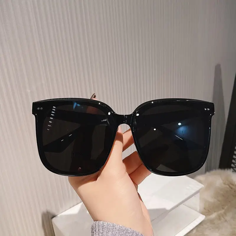 Oversized Square Sunglasses for Men Women Large Size - Image 2