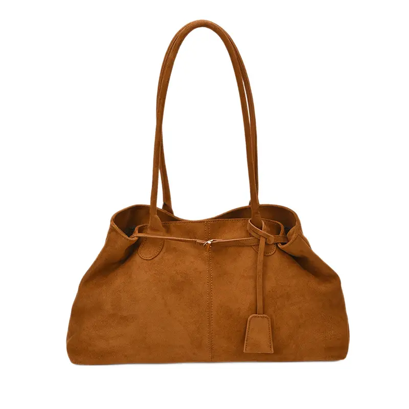 Suede Cross-Border Bag Women New Fashion Commuter Tote - Image 9