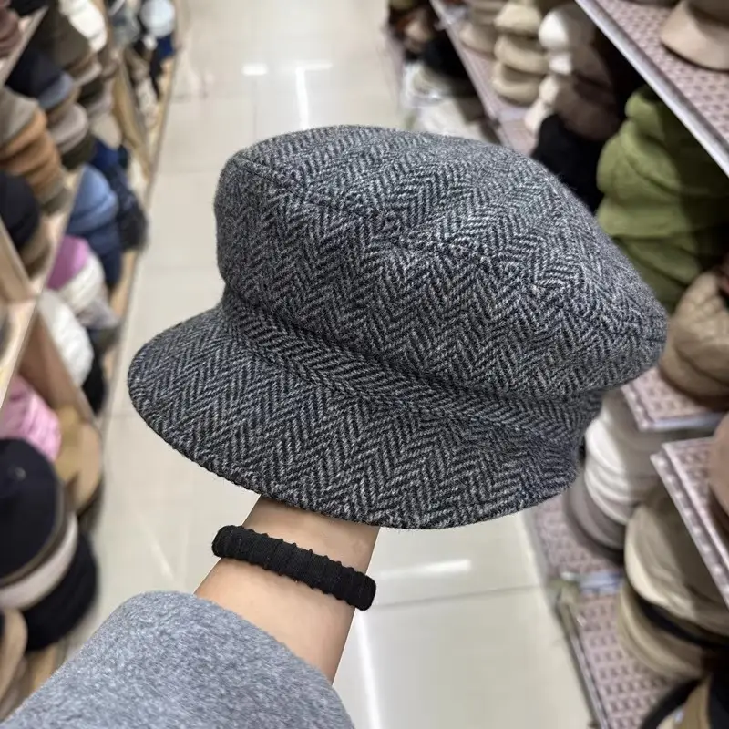 British Classic All-Wool Octagonal Hat for Women — feature 13
