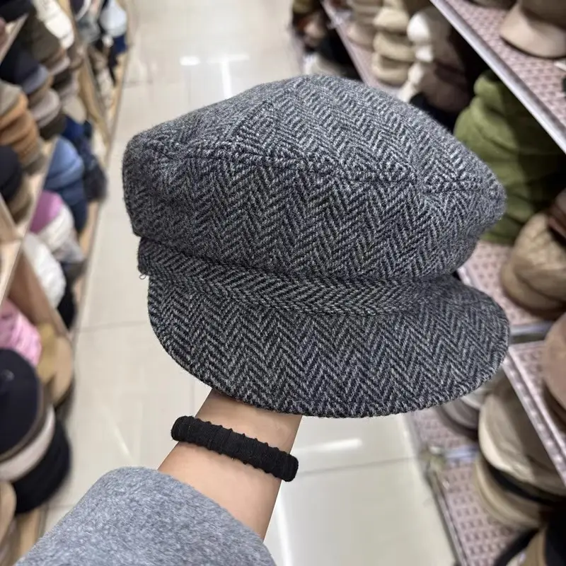 British Classic All-Wool Octagonal Hat for Women — feature 15