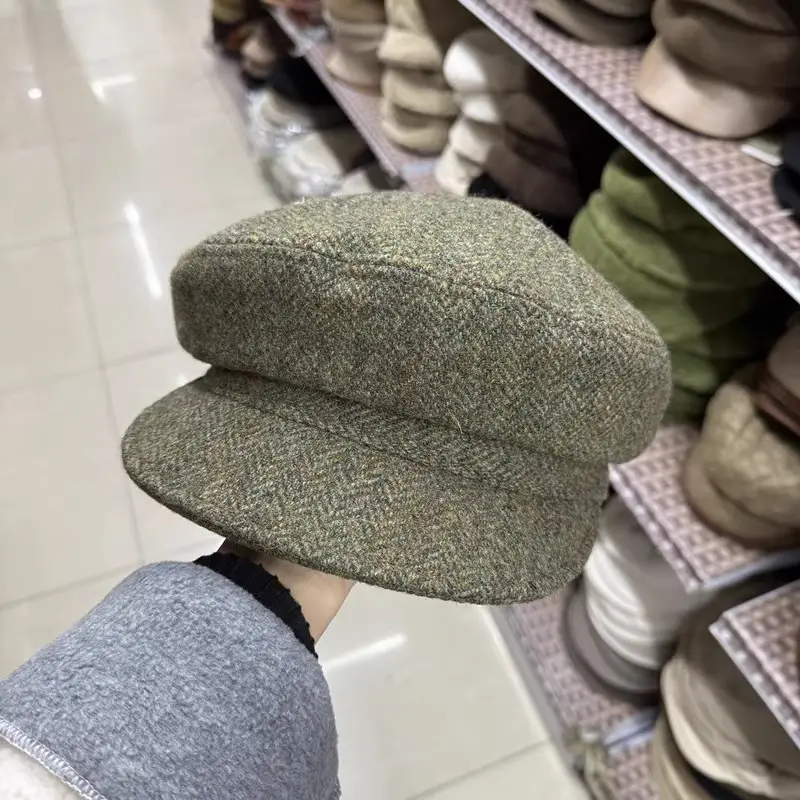 British Classic All-Wool Octagonal Hat for Women — feature 20