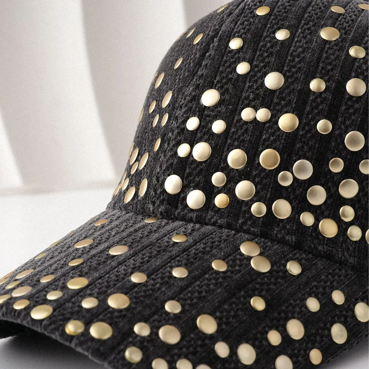 White Embroidered Baseball Cap Winter Outdoor Casual - Image 6
