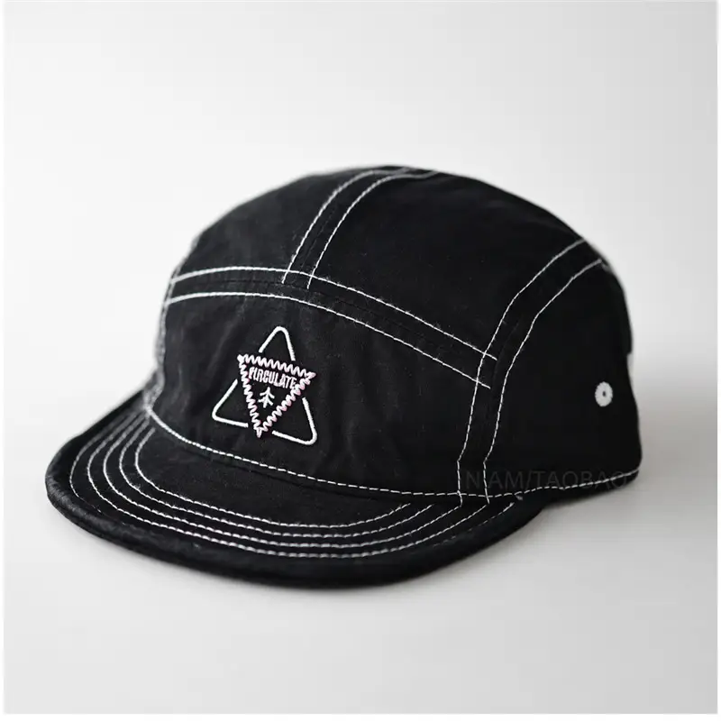 Black Star Embroidered Cap for Men Women Clothing Accessories - Image 7