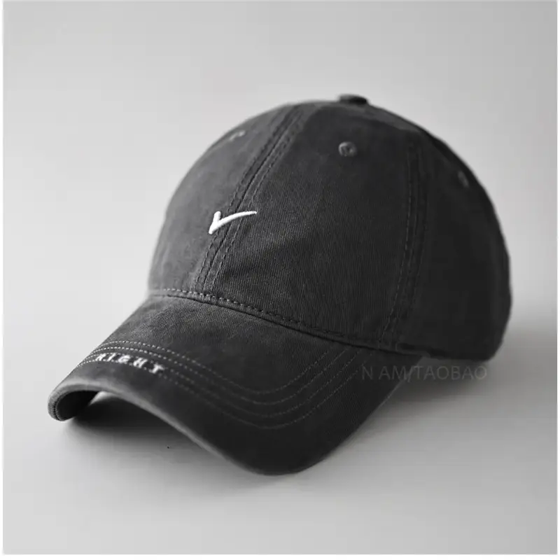 Nike Black Baseball Cap Unisex Embroidered - Image 10